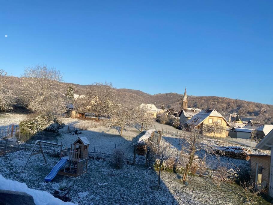 Gite Le Charmot, Au Pied Des Montagnes Classe 3* Roderen Экстерьер фото